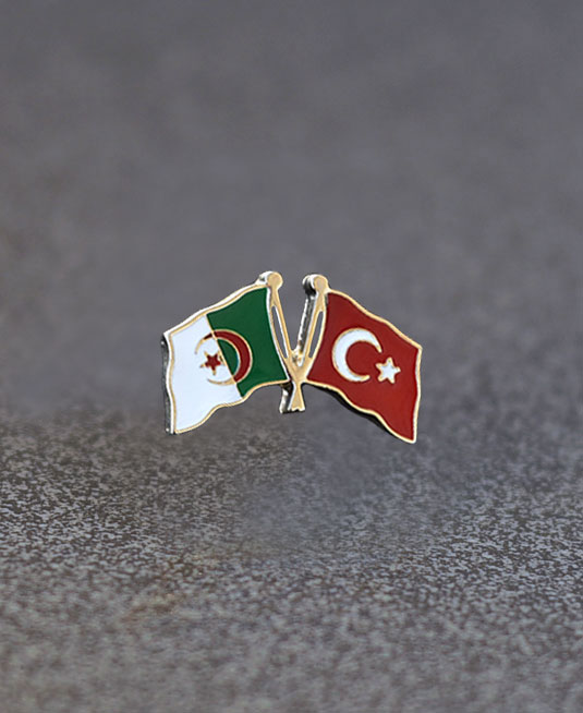 Cezayir-Türkiye Yaka  Rozeti